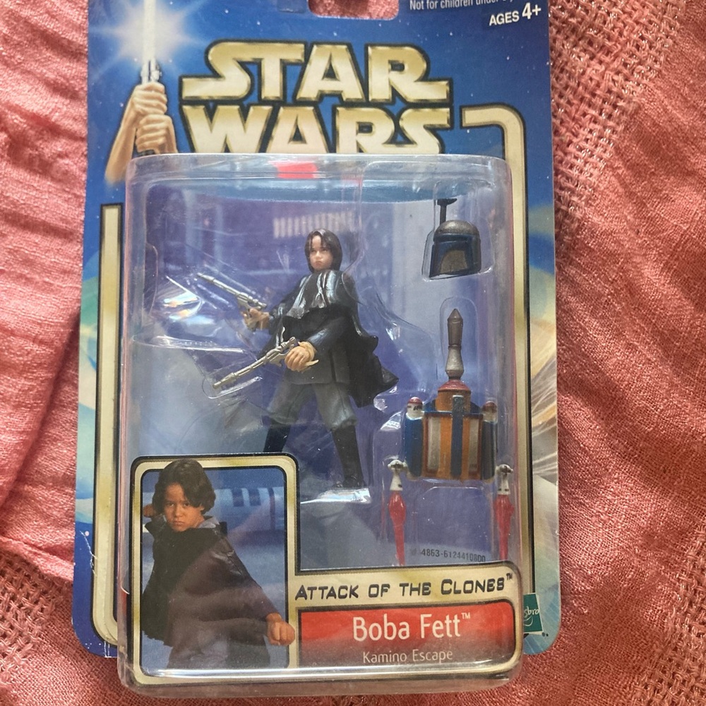 Hasbro Star Wars Boba Fett Action Figure - Blue, Black, Red